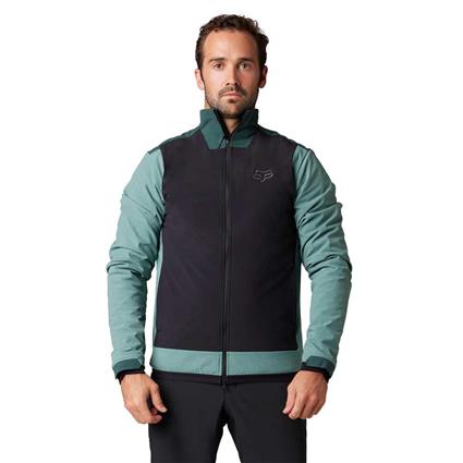 Fox Racing Mtb Defend Fire Alpha Jacket Verde S Homem