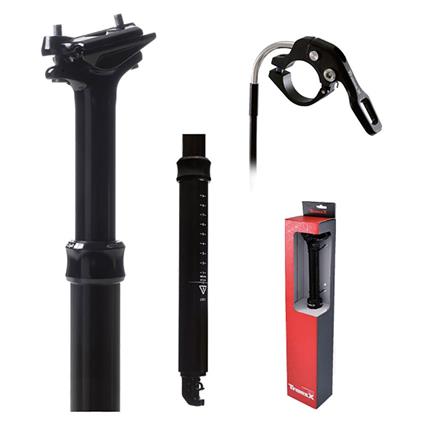 Tranz X 100 Mm Internal Cable Dropper Seatpost Prateado 256-356 mm / 34.9 mm