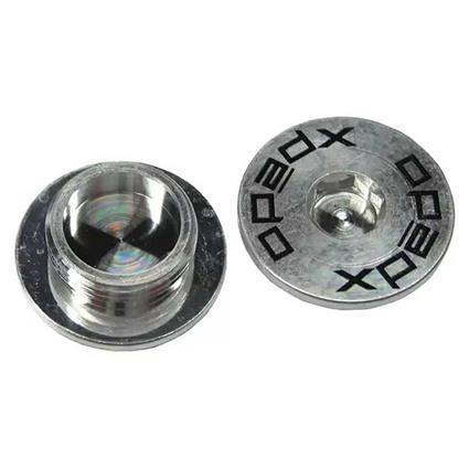 Xpedo Face Off Pedal Cap Prateado