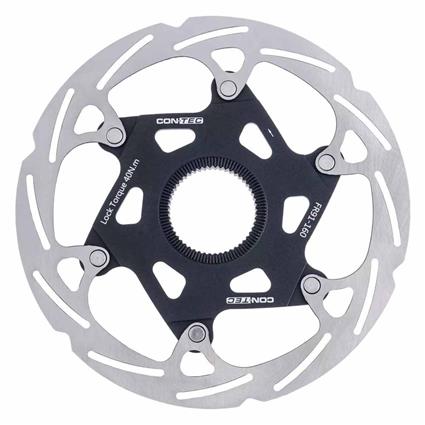 Contec Rotor Cdr-lw Cl Brake Disc Prateado 180 mm