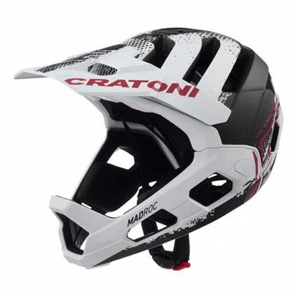 Cratoni Madroc Downhill Helmet Branco M-L