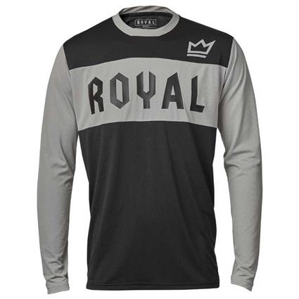 Royal Apex Long Sleeve Enduro Jersey Cinzento S Homem