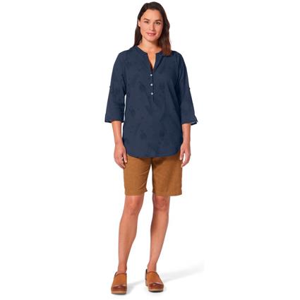 Royal Robbins Oasis Tunic Ii Long Sleeve Shirt Azul XS Mulher