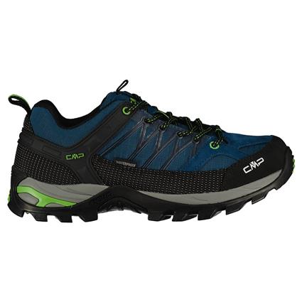 Cmp Rigel Low Wp 3q54457 Hiking Shoes Azul EU 46 Homem