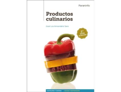 Livro Productos Culinarios 2ª Edicion Actualizada de José Luis Armendáriz Sanz