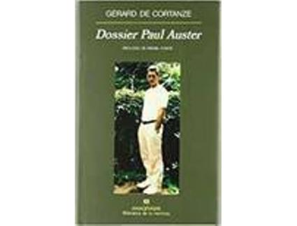 Livro Dossier Paul Auster de GÉrard De Cortanze