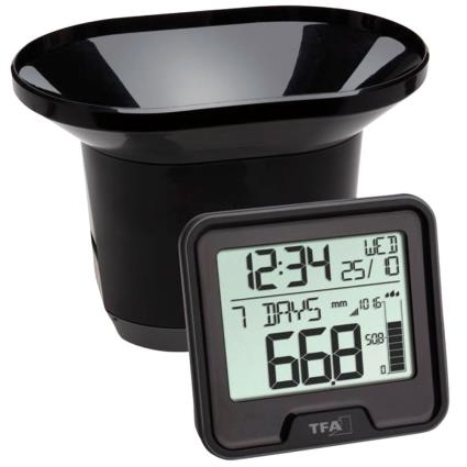 TFA 47.3005.01 estação meteorológica / pluviômetro
