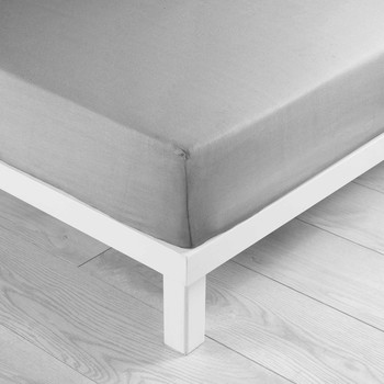 Lençol debaixo LINA  Cinza Disponível em tamanho para senhora. 180x200 cm.Casa >Lençol debaixo