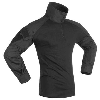 Invadergear Combat Long Sleeve T-shirt Preto S Homem