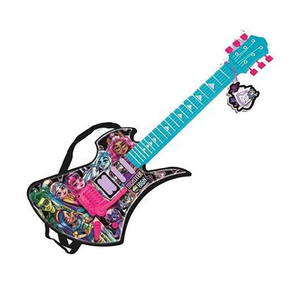 Reig Musicales Electronic Guitar Monster High 6 Strings With Demo Songs Colorido