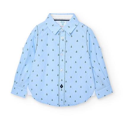 Boboli 718354 Long Sleeve Shirt Azul 7 Years