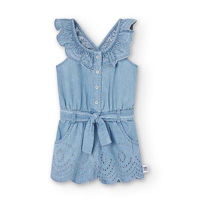 Boboli 438139 Sleeveless Dress Azul 4 Years