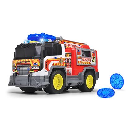 Dickie Toys Firefighters 30 Cm Light And Sound Truck Transparente