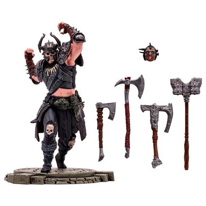 Mcfarlane Diablo Iv Barbarian 15 Cm Figure Castanho