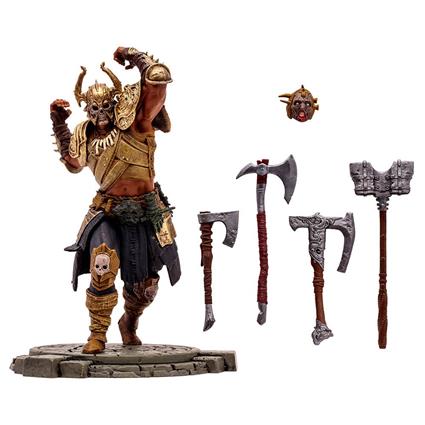 Mcfarlane Diablo Iv Rare Barbarian Fig 15 Cm Figure Dourado