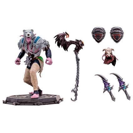Mcfarlane World Of Warcraft Night Elf 15 Cm Figure Colorido