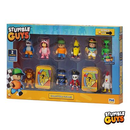 Stamble Guys Pack Of 12 Units Figure Colorido