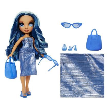 Rainbow High Swim & Style Fashion Skyler Doll Azul