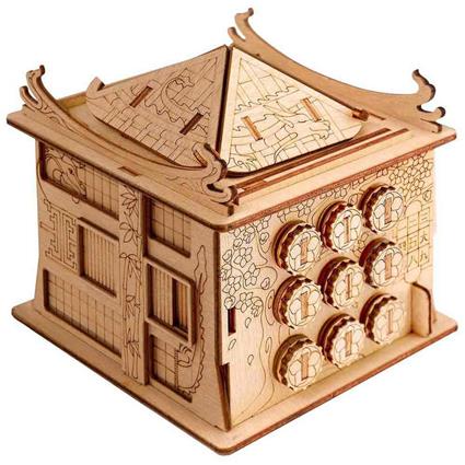 Escape Welt House Of The Dragon Puzzle Box 12 Cm Board Game Dourado