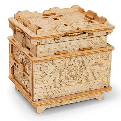 Escape Welt Orbital Box Puzzle 12 Cm Board Game Beige