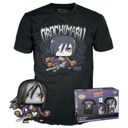 Funko Orochimaru Naruto Shippuden Pop And Short Sleeve T-shirt Preto M