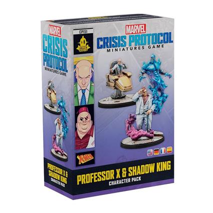 Juegos Marvel Crisis Protocol Professor X & Shadow King Board Game Colorido