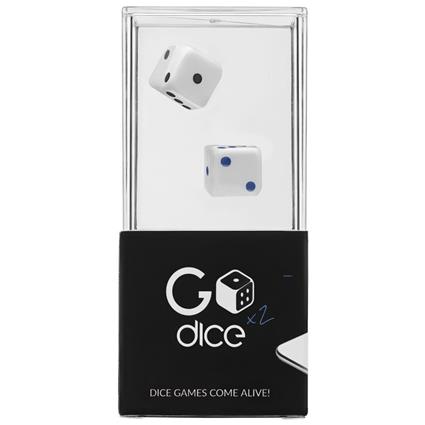 Go Dice 2 Pack Board Game Transparente