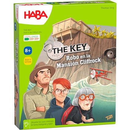 Haba The Key Theft In Cliffrock Villa - Board Game Transparente