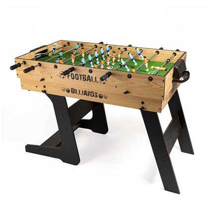 Eurekakids Folding Football And Billiards 2 In 1 Castanho