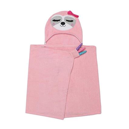 Zoocchini Lazy Bath Cape Rosa