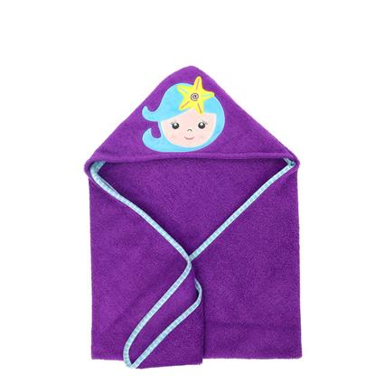 Zoocchini Siren Bath Cape Roxo