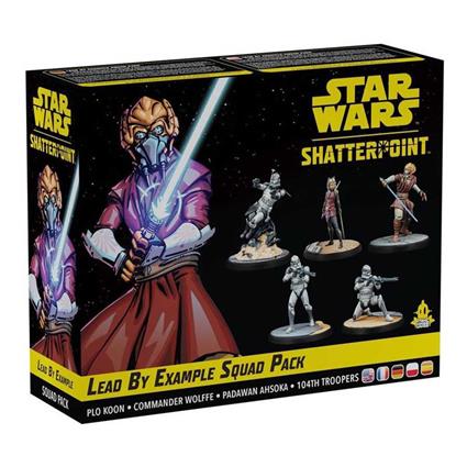 Juegos Star Wars Shatterpoint Lead By Example Squad Pack Board Game Colorido