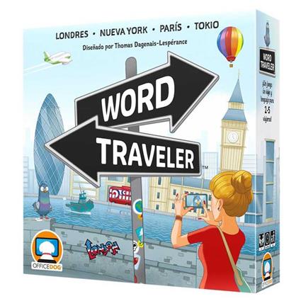 Juegos Word Traveler Board Game Transparente