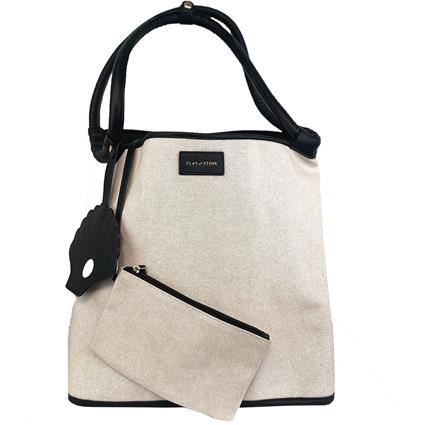 Play And Store Premium Beach Bag Beige