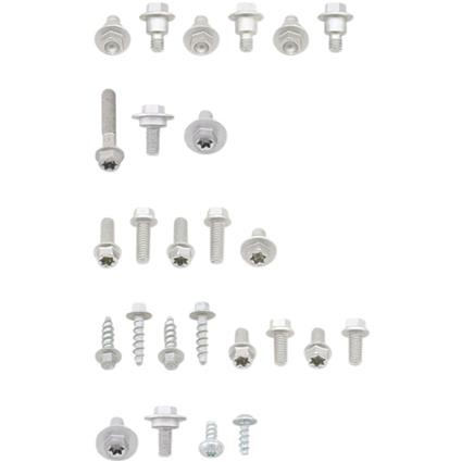 Ufo Ktm Exc 150 Tpi 21 Screw Kit Prateado