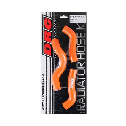 Drc Ktm 250 Sx-f 11-12 Radiator Hose Kit 3 Units Laranja