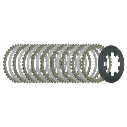 Belt Drives Ltd. High-performance Extra Btxp-12 Clutch Friction Plates Prateado