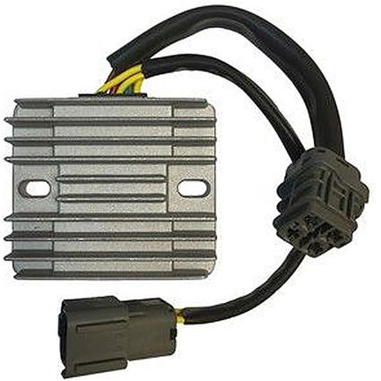 Dze Trifase Yamaha Yfm Grizzly 300 Regulator Prateado