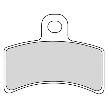 Ferodo Fdb2103p Platinum Semi Metallic Disc Brake Pads Transparente