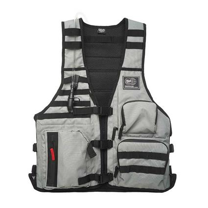 Fuel Motorcycles Escape Vest Cinzento  Homem