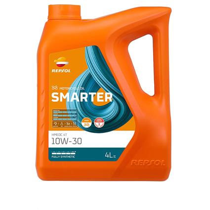 Repsol Smarter Hmeoc 4t 10w-30 4l Motor Oil Laranja