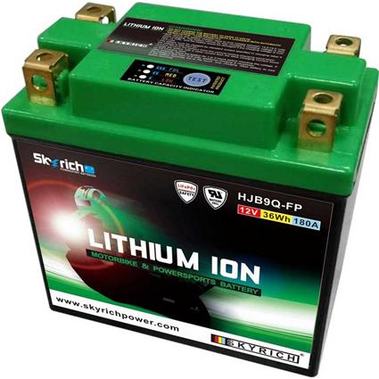 Skyrich Lib9 12v 3ah Lithium Battery Transparente