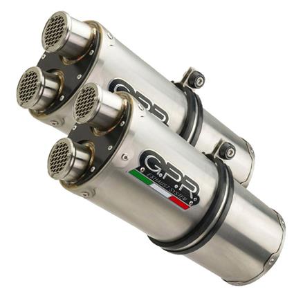 Gpr Exclusive Ducati Monster 800 2003-2005 Muffler With Link Pipe Prateado