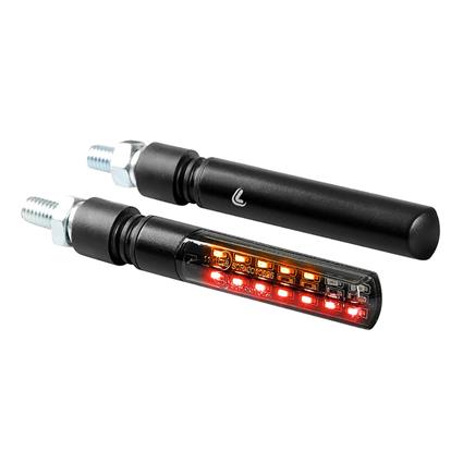 Lampa Line Sq Tail Light&led Turn Signals Prateado