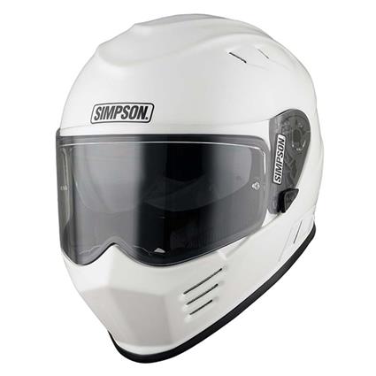 Simpson Venom Full Face Helmet Branco M