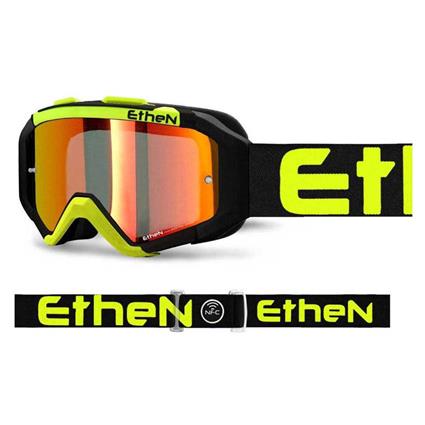 Ethen 05r Off-road Goggles Preto Mirror Red/CAT3