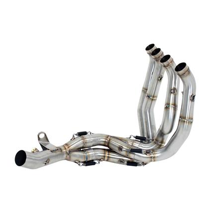 Arrow Not Homologated Manifold Racing Collectors For Race-tech Suzuki V-strom 650 ´17-20 Prateado