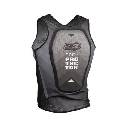 S3 Parts Pro-063-km Back Protector Preto M