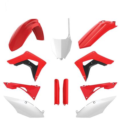 Polisport Off Road Mx Full Honda Crf250rx 19-21 / Crf450rx 17-20 Plastics Kit Vermelho