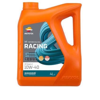 Repsol Racing Off Road 4t 10w-40 4l Motor Oil Laranja